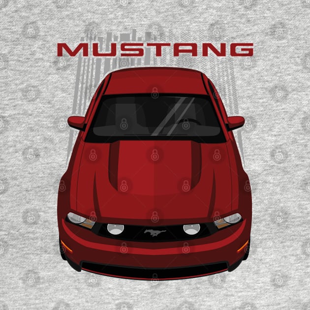 Mustang GT 2010-2012 - Red Candy by V8social